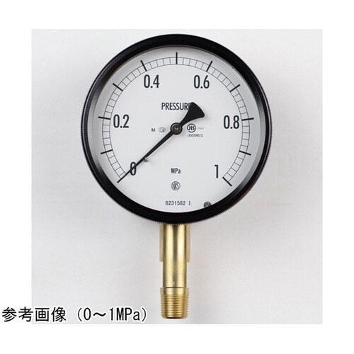 密閉型圧力計(100Φ) 立形A枠 蒸気