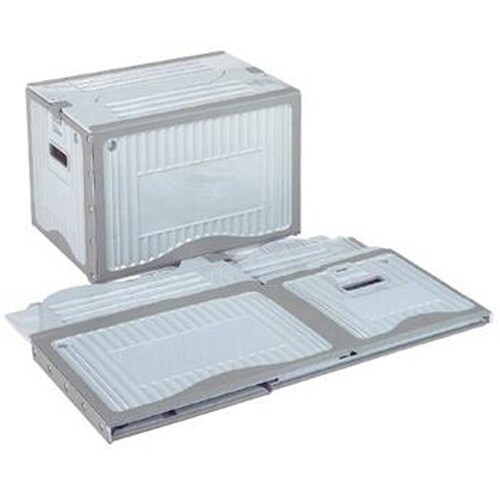 リスボックス ライトグレイ/グレイ 40