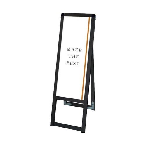 ブラックバリウススタンド看板 A4縦縦片