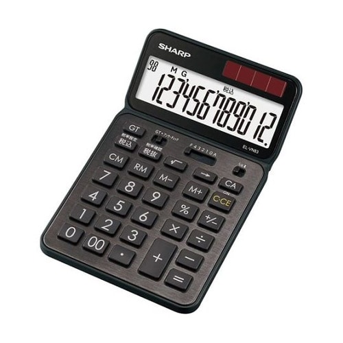 カラー・デザイン電卓 EL−VN83−B