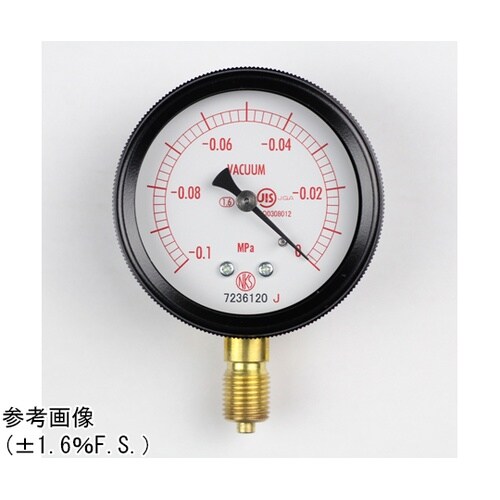 密閉型圧力計(60Φ) 真空計(負圧計)