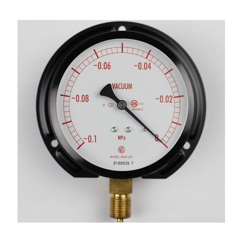 普通形圧力計(Φ100) 立形B枠 耐振