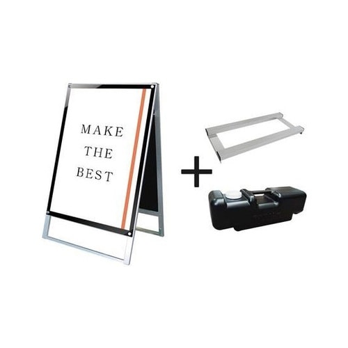 ポスター用スタンド看板 B1両面ブラック