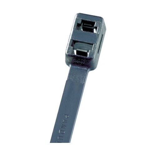 ダブルループ結束バンド 耐熱性黒 7.6