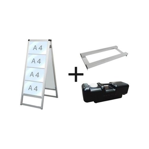 バリウスカードケーススタンド看板 A4横