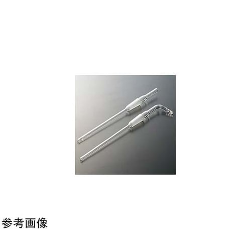 毛細管曲管(ゴム止付)19/38透明摺合