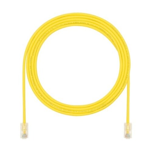 カテゴリ5E細径パッチコード 2m 黄