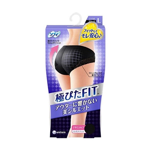 ソフィ極ぴたFITエレガントフィットL黒