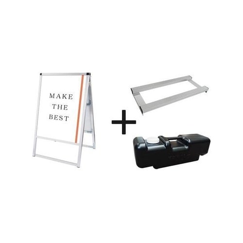 バリウススタンド看板 A0両面 ウエイト