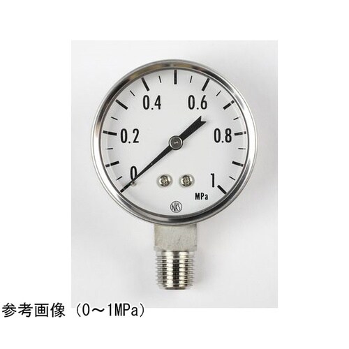 SUS製小型圧力計(50Φ) 25MPa