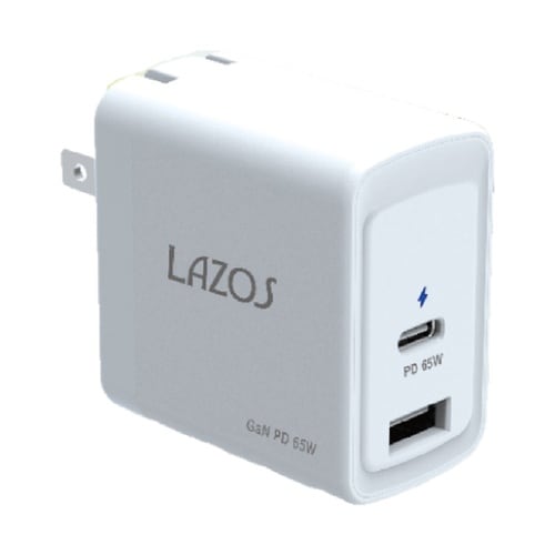 窒化ガリウムAC充電器 2口 C(PD)