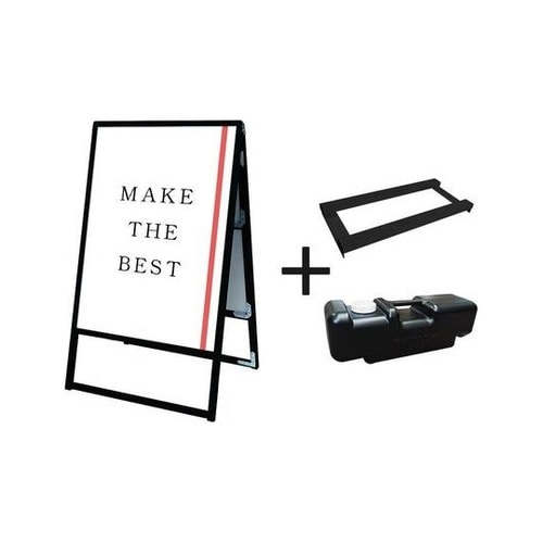 ブラックバリウススタンド看板 A0両面