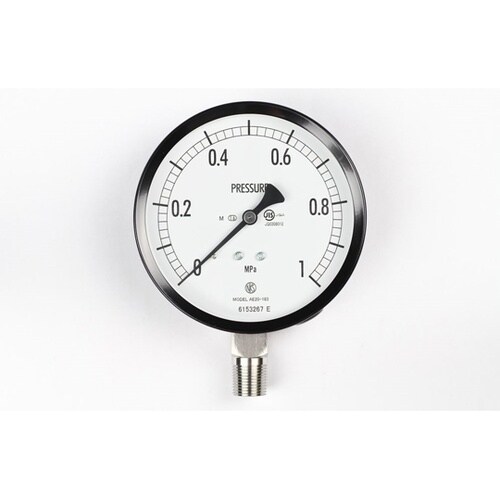 普通形圧力計(Φ100) 立形A枠 蒸気