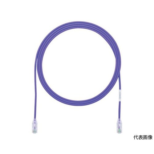 カテゴリ6細径パッチコード 15m 紫