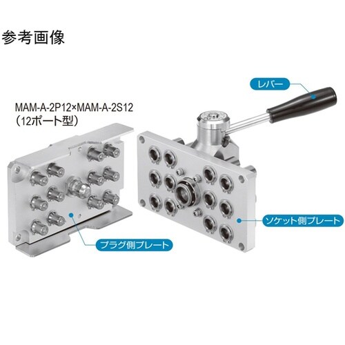 マルチカプラMAM−A型(ソケット)12