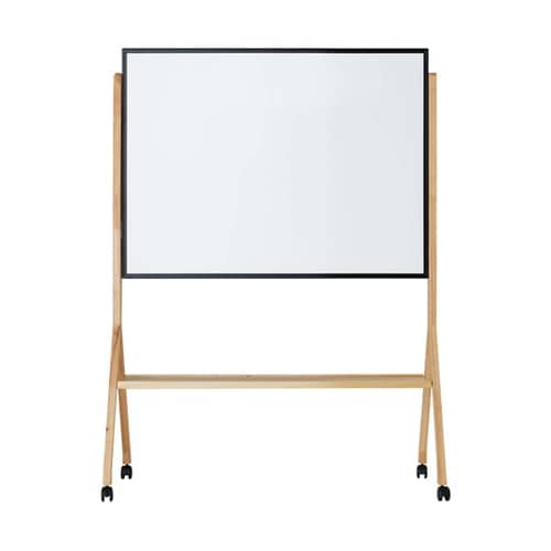 WMシリーズ木製脚両面ホーローホワイト