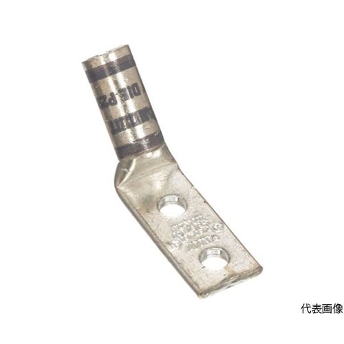 銅製圧縮端子 2穴 撚り線電線サイズ A