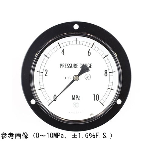 普通形圧力計(Φ100) 埋込形D枠(取