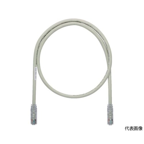 カテゴリ6細径パッチコード 3m グレー
