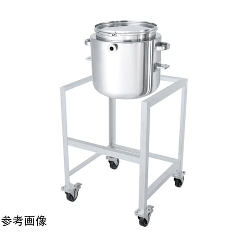 鏡板型ジャケット密閉容器 バンド式 架台