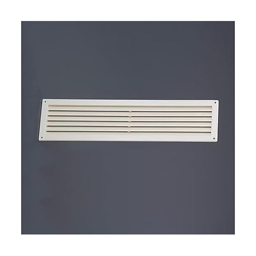 80x420mm ドア用ガラリ(ミルキー