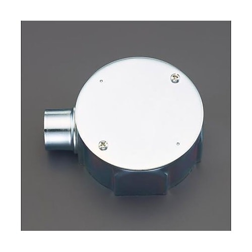 C25 丸形露出ボックス(1方出/薄鋼用