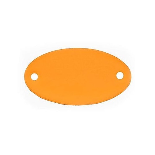 29x52mm タグブランク(アルミ 楕