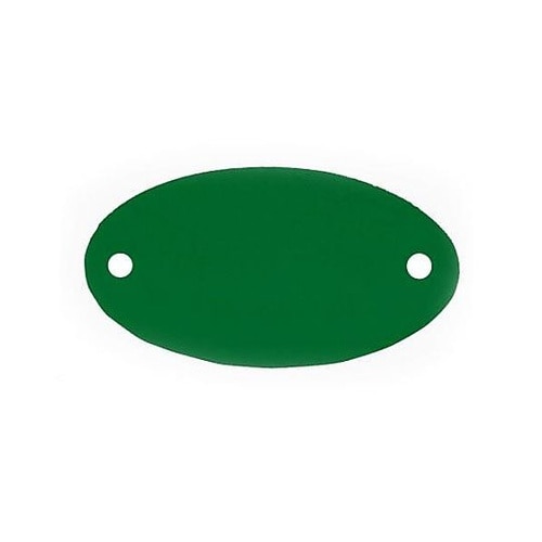 29x52mm タグブランク(アルミ 楕