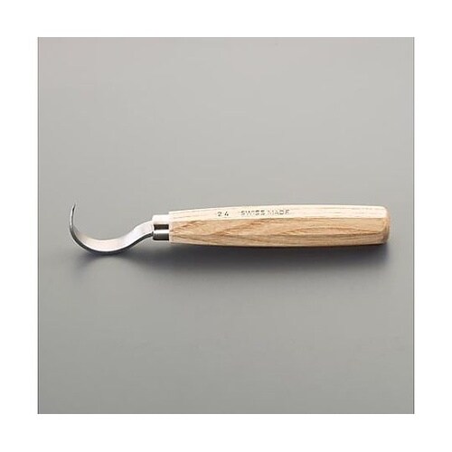 45mm/180mm 彫刻刀(くり抜き・