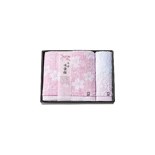 今治製タオル 咲染桜 バスタオル&ウォッ