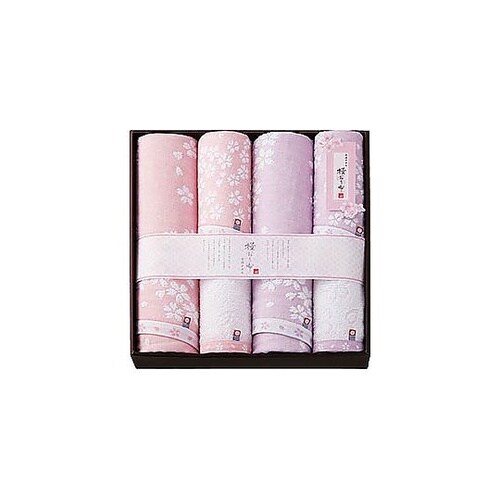 桜おり布 バスタオル2P&フェイスタオル