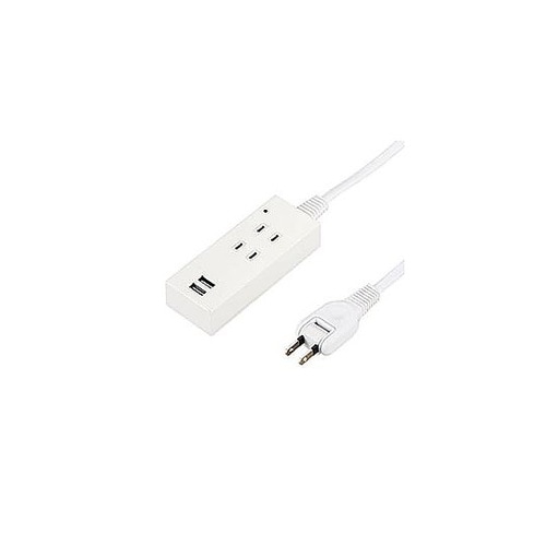 雷ガード付2AC2USB2.1A1.5m