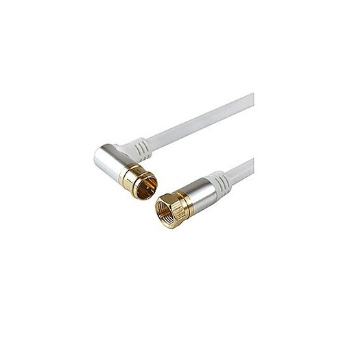 5個セット アンテナケーブル 1m ホワ