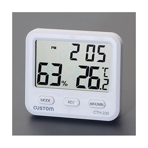 最高・最低 温度・湿度計 EA742GA