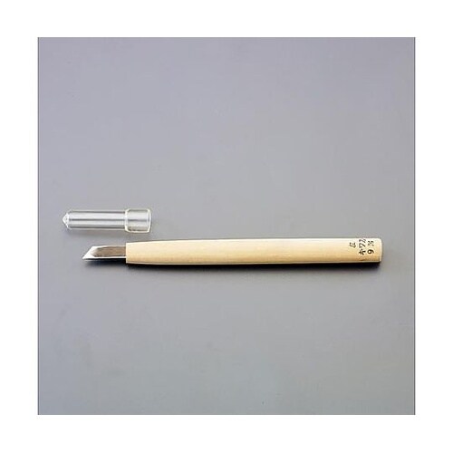 3.0mm 彫刻刀(安来鋼/キワ型左)