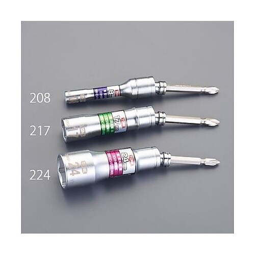 17mm 電ドルソケット(固定・首振)