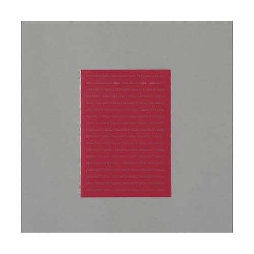 105x148mm 開封防止シール(金属