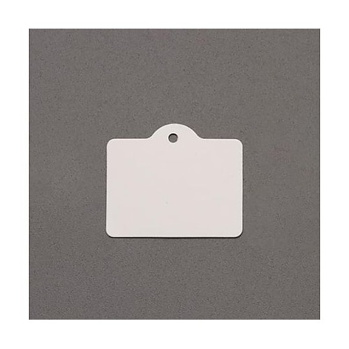 30x35mm 糸無タグ(白/1000枚