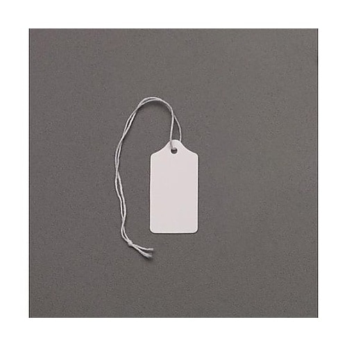 30x15mm 糸付タグ(白/1000枚