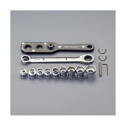 オフセットアダプター ラチェットレンチセ