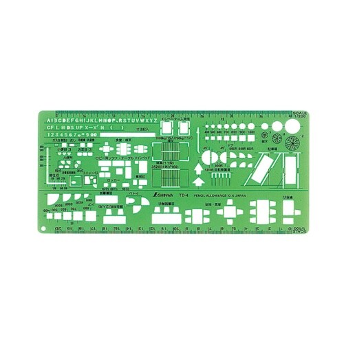 66010 テンプレート TD−4 定規