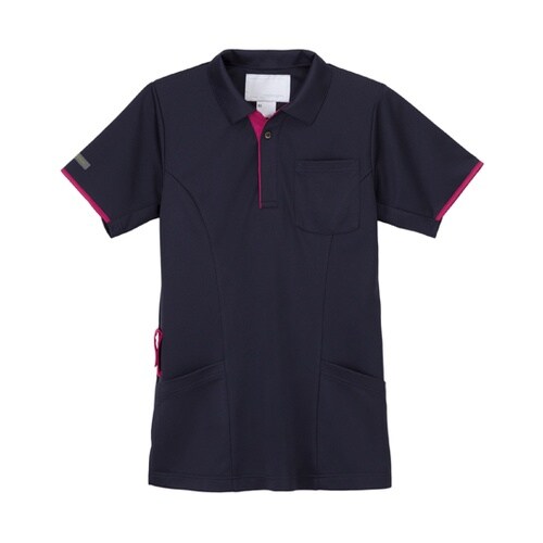 ニットシャツ ネイビーP LL JD−3