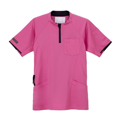 ニットシャツ ピンク L JD−3167