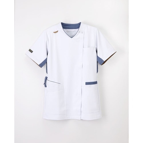 男女兼用スクラブ Tブルー SS AW−