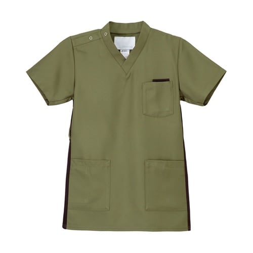 男女兼用スクラブ オリーブ S RT−5