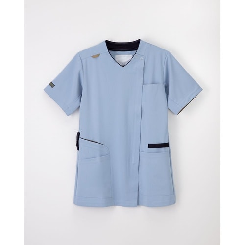 男女兼用スクラブ スカイブルー M AY