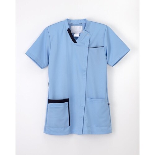 男女兼用スクラブ ブルー M JD−51