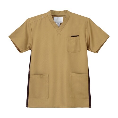 男女兼用スクラブ ベージュ LL RT−