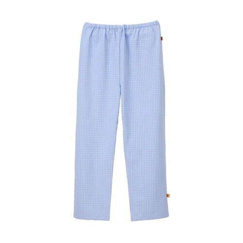 男女兼用患者衣パンツ ブルー L FG−