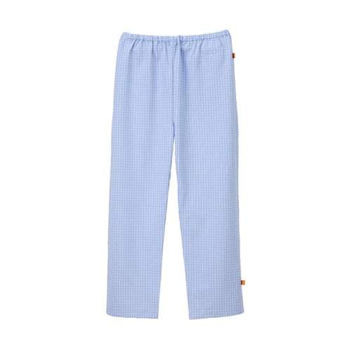 男女兼用患者衣パンツ ブルー M FG−